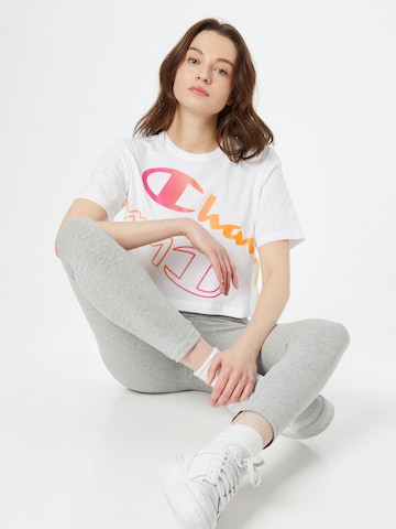 T-shirt Champion Authentic Athletic Apparel en blanc