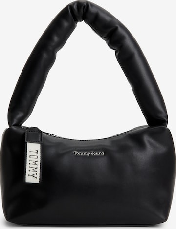 Tommy Jeans Shoulder Bag in Black: front