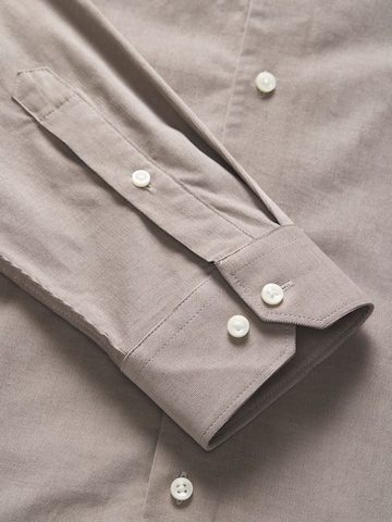 JACK & JONES Regular Fit Hemd in Grau