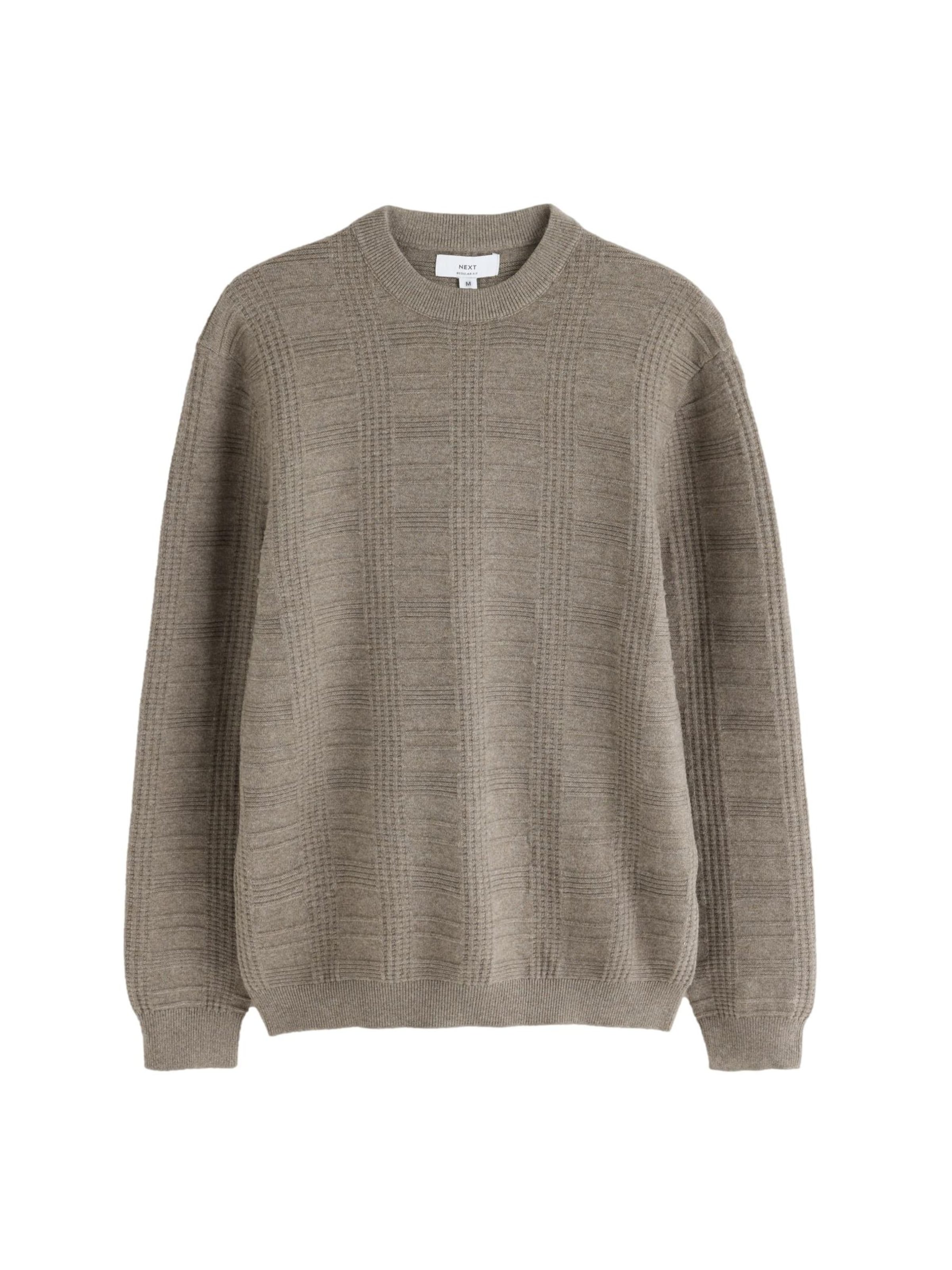 Next Pullover 'N. Premium' in XS in taupe, Produktansicht