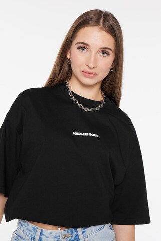Harlem Soul JO-HN T-Shirt Unisex mit Back-Artwork in Schwarz