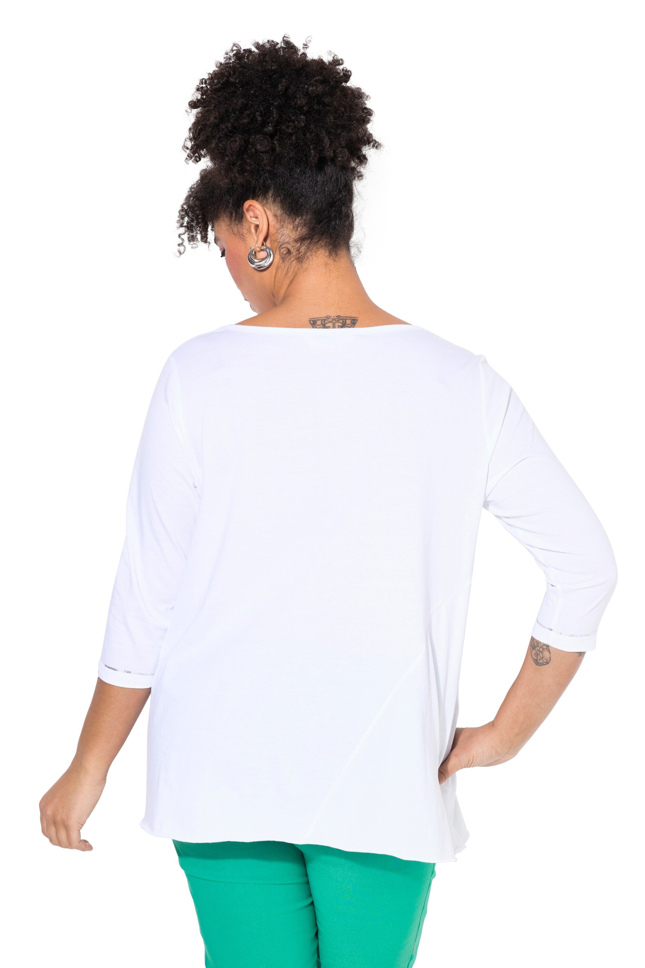 MIAMODA Shirt in White
