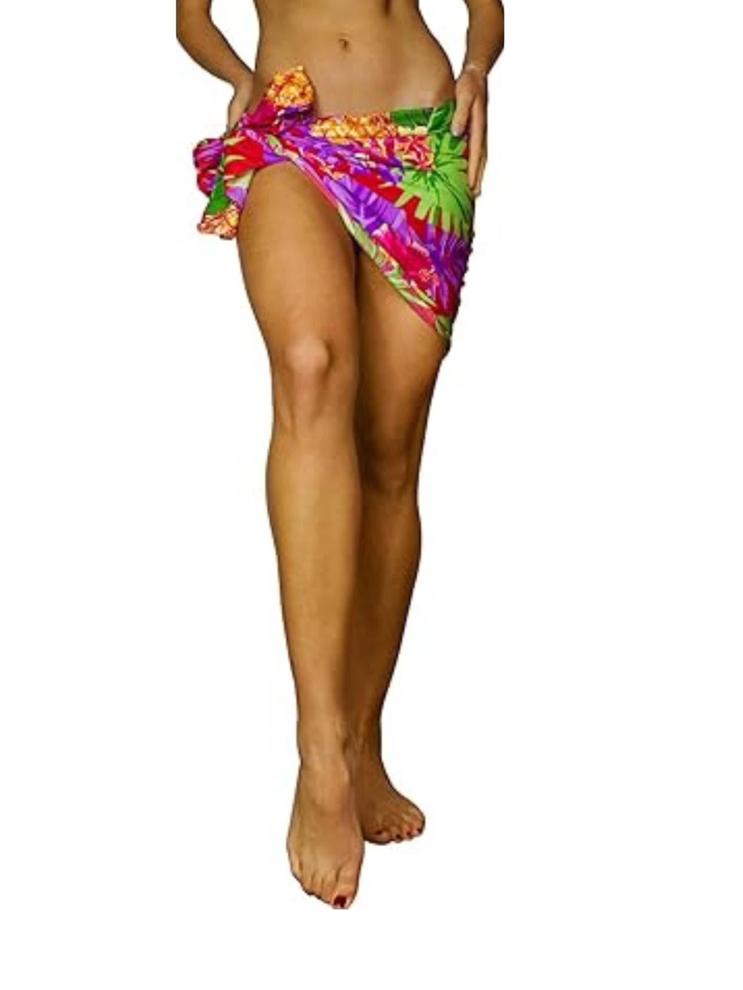 King Kameha Scarf 'Pineapple' in Red: front