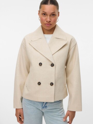 VERO MODA - Chaqueta de entretiempo 'VMVINCELINE' en beige: frente