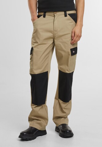 DICKIES Loose fit Cargo Pants in Beige: front