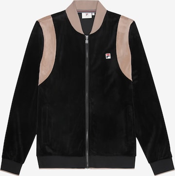 FILAPrijelazna jakna 'Adriano' - crna boja: prednji dio