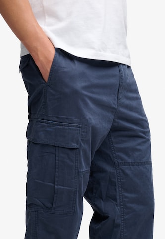 Superdry & Co Baggy Cargo Pants in Blue