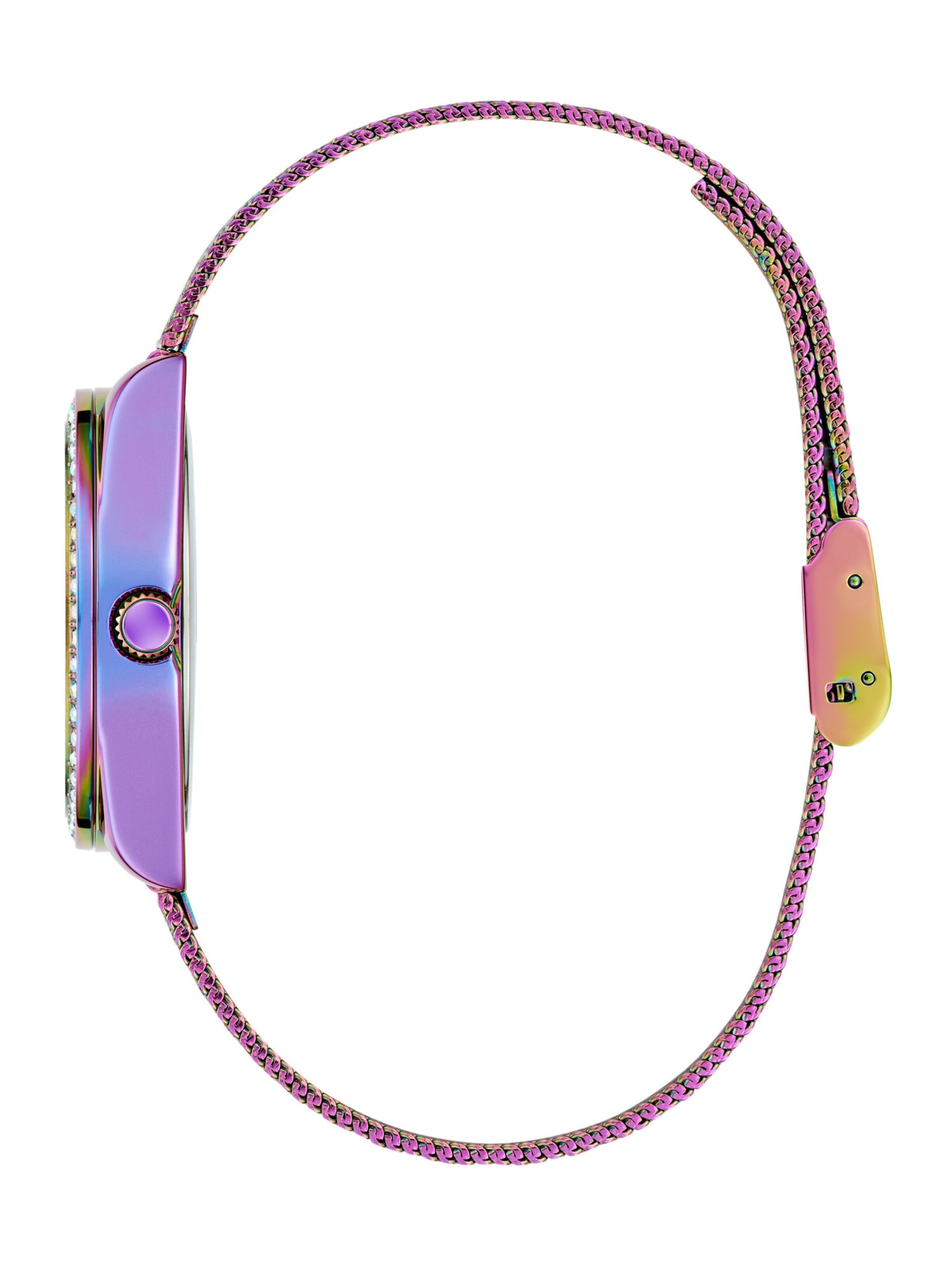 GUESS Analog watch 'BOA' in Purple