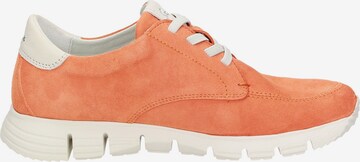 SIOUX Lace-Up Shoes in Orange