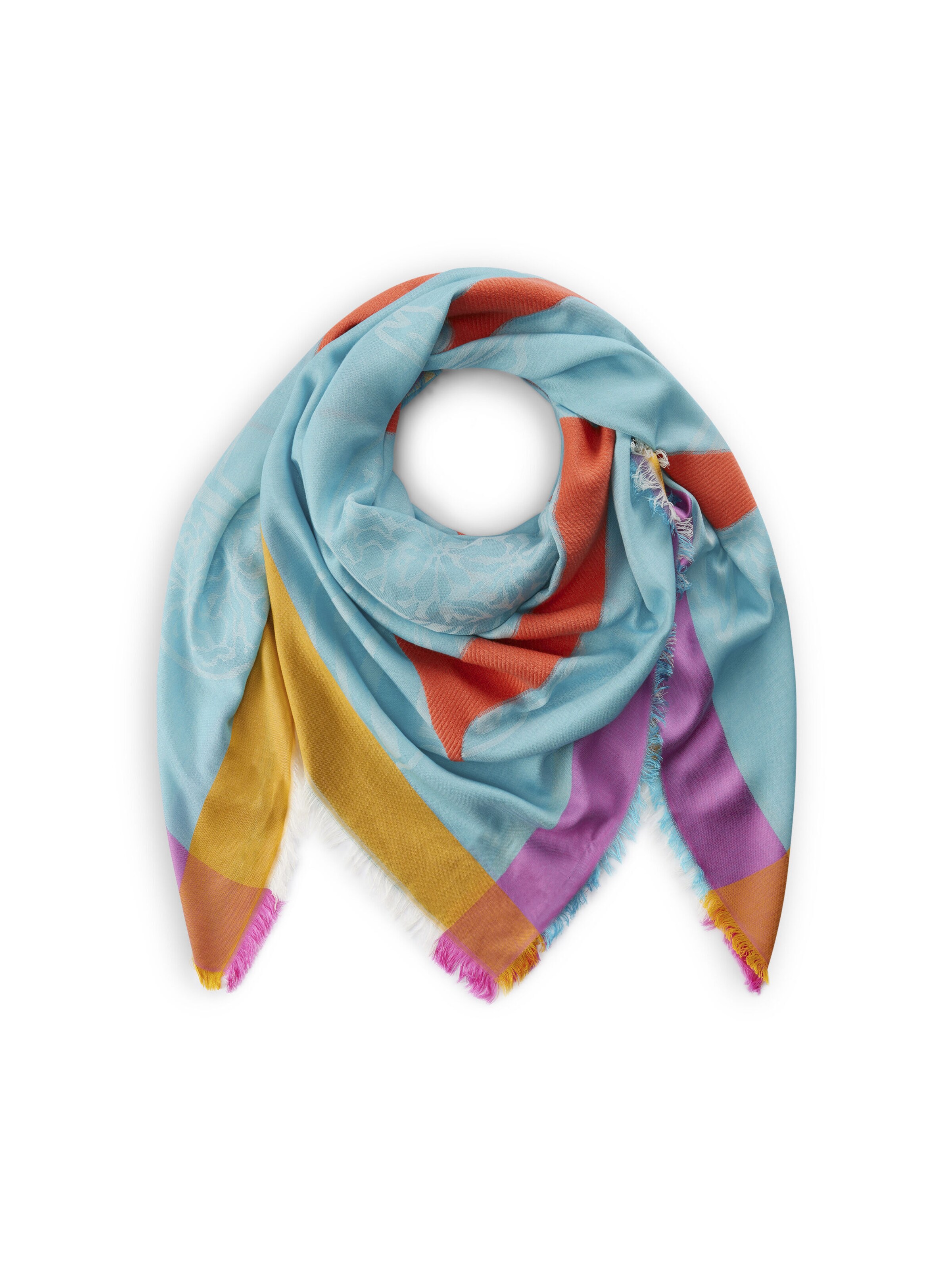 Foulard CODELLO en mélange de couleurs