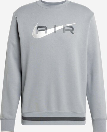 Sweat-shirt 'AIR' Nike Sportswear en gris : devant