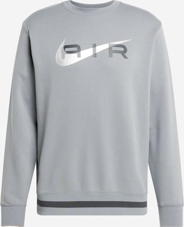 Nike Sportswear - Sweatshirt 'AIR' em cinzento: frente