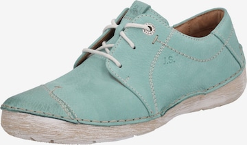 JOSEF SEIBEL Schnürschuh 'Fergey' in Grün: Vorderseite