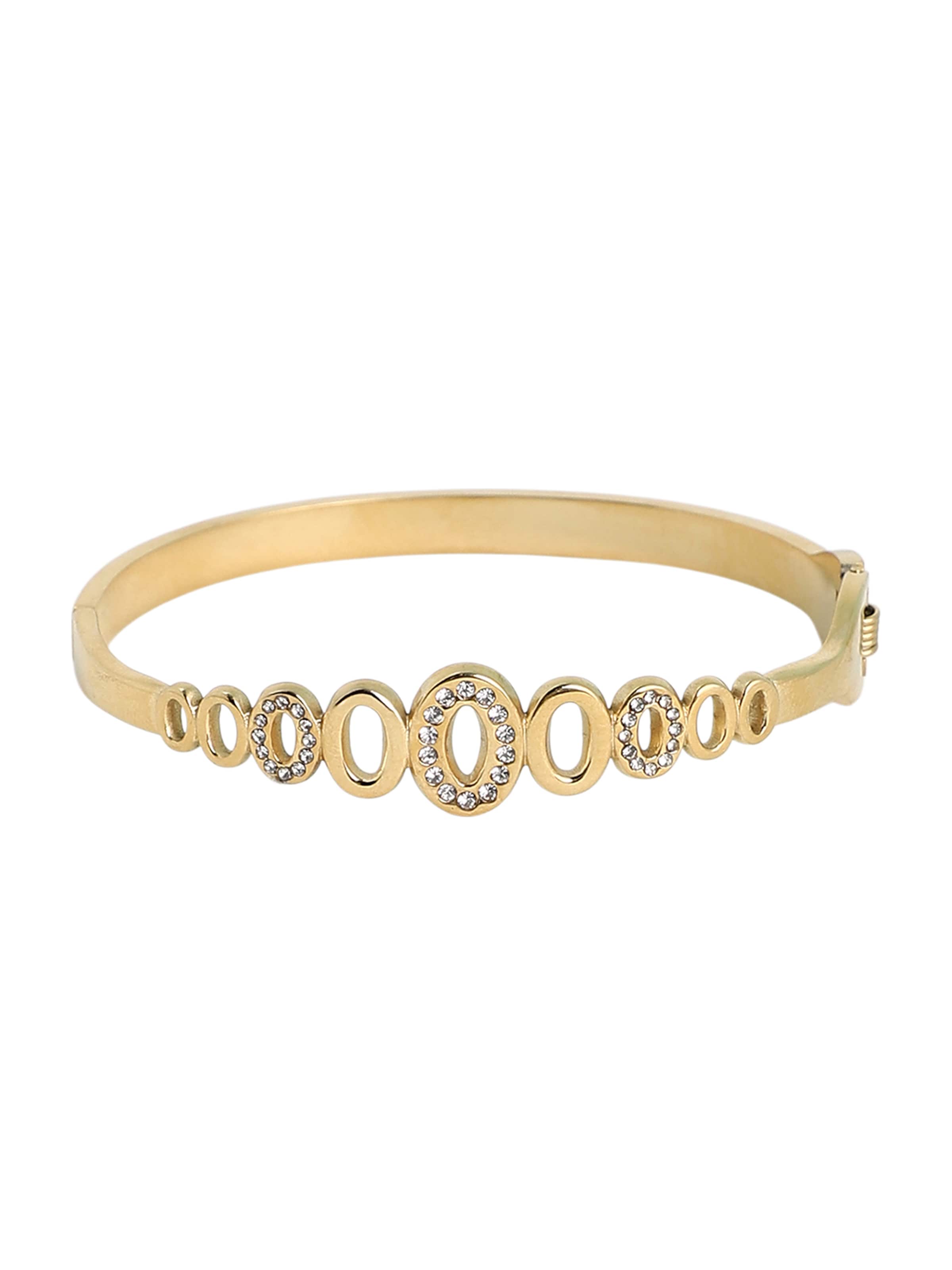SOHI Armband 'Zinnia' in Goud: voorkant