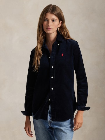 Chemisier Polo Ralph Lauren en bleu : devant