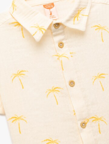 Koton Regular fit Button Up Shirt in Beige