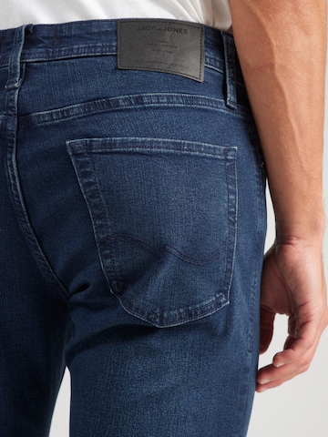 JACK & JONESSlimfit Traperice 'JJIGLENN JJORIGINAL' - plava boja