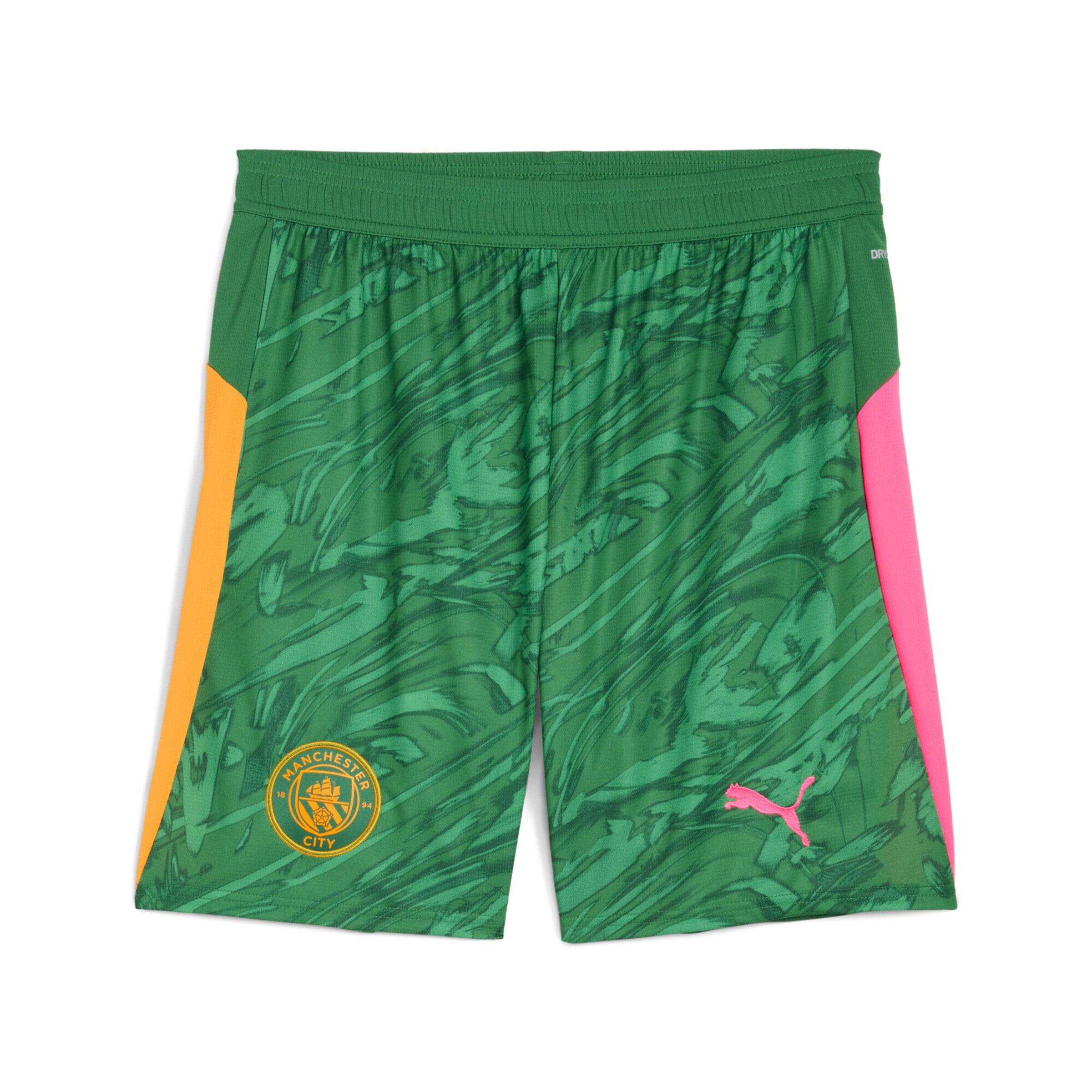PUMA Loosefit Sportbroek 'Manchester City 25/26' in Groen: voorkant