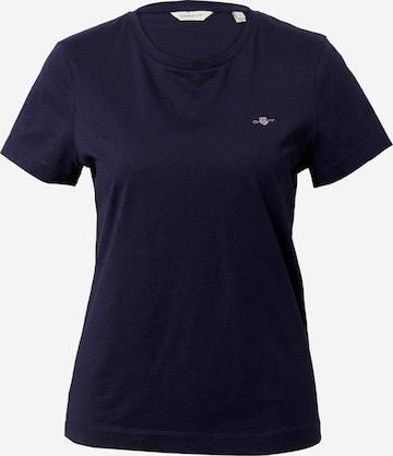 T-shirt GANT en bleu : devant