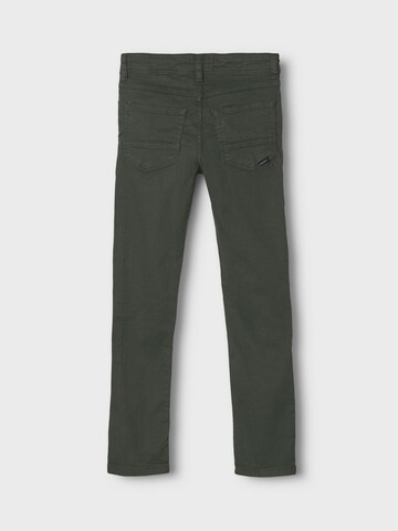 NAME IT Regular Pants 'Theo' in Grey