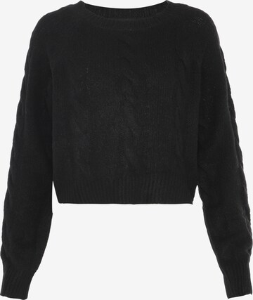 MYMO - Pullover em preto: frente
