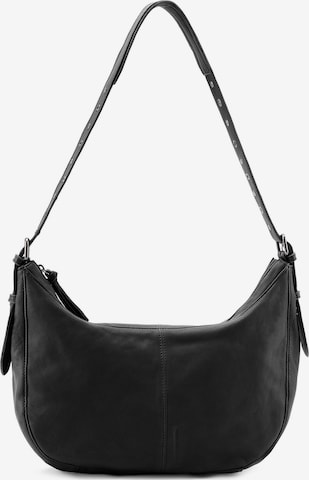 Borsa a spalla 'Me and my hobo' di FREDsBRUDER in nero: frontale