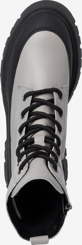 TAMARIS Lace-Up Ankle Boots in Grey