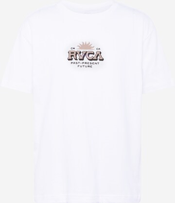 Maglietta di RVCA in bianco: frontale