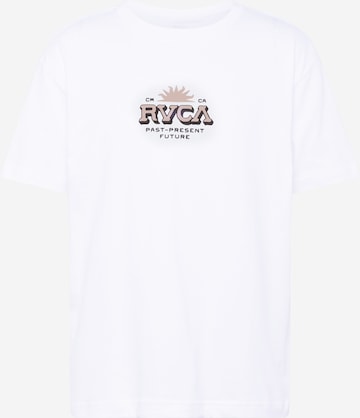 T-Shirt RVCA en blanc : devant