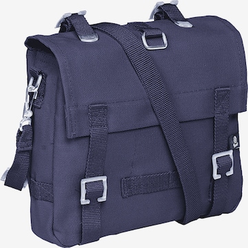 Borsa a tracolla di Brandit in blu: frontale