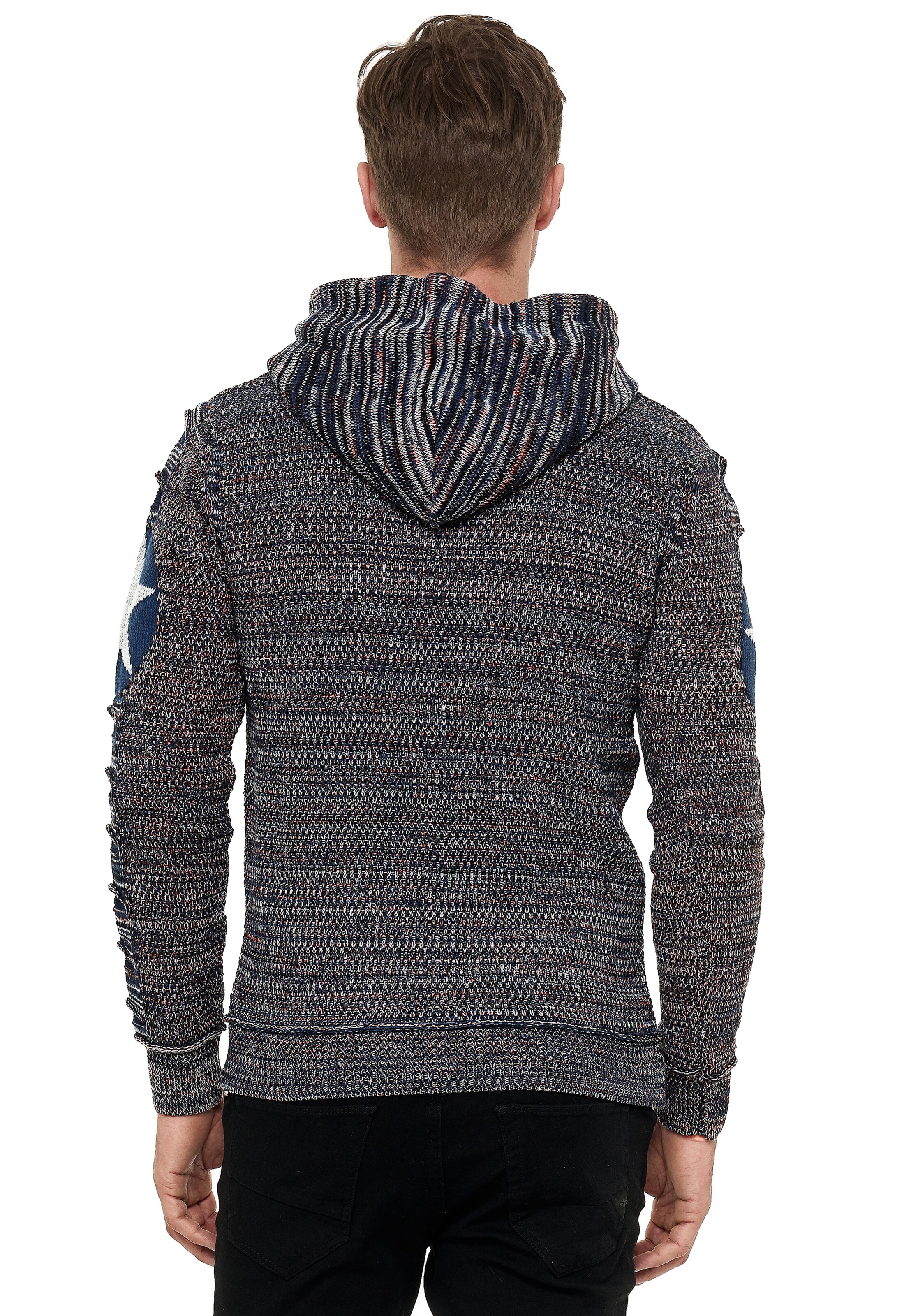 Rusty Neal Sweater in Blue