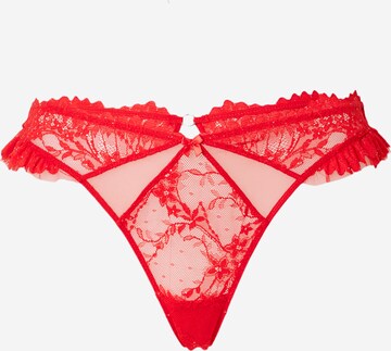 ETAM Thong 'INSTANT' in Red: front