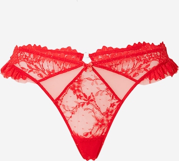 ETAM - Tanga 'INSTANT' em vermelho: frente