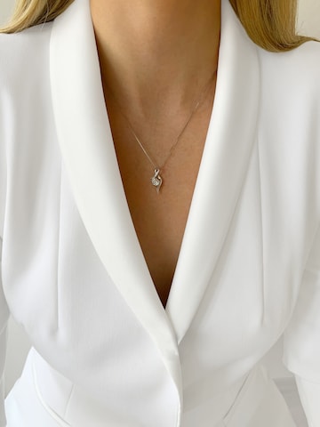 DANIEL CLIFFORD Kette 'Isabella' in Silber: Vorderseite