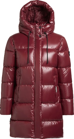 khujo Зимняя куртка 'Janou' в Красный: спереди