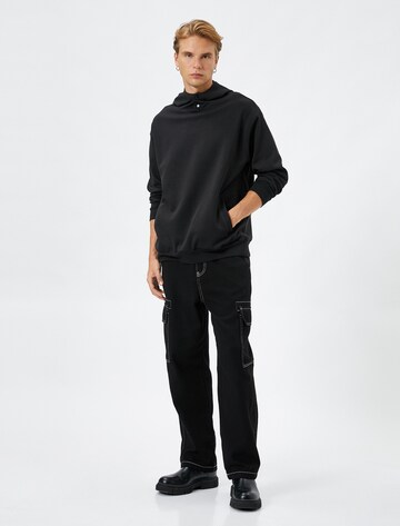 Koton Sweatshirt in Schwarz