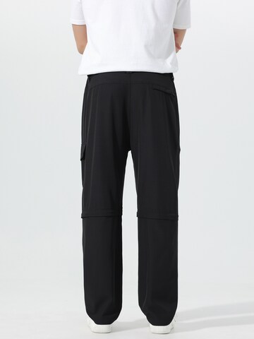 YOUTHUP Regular Cargo Pants in Black