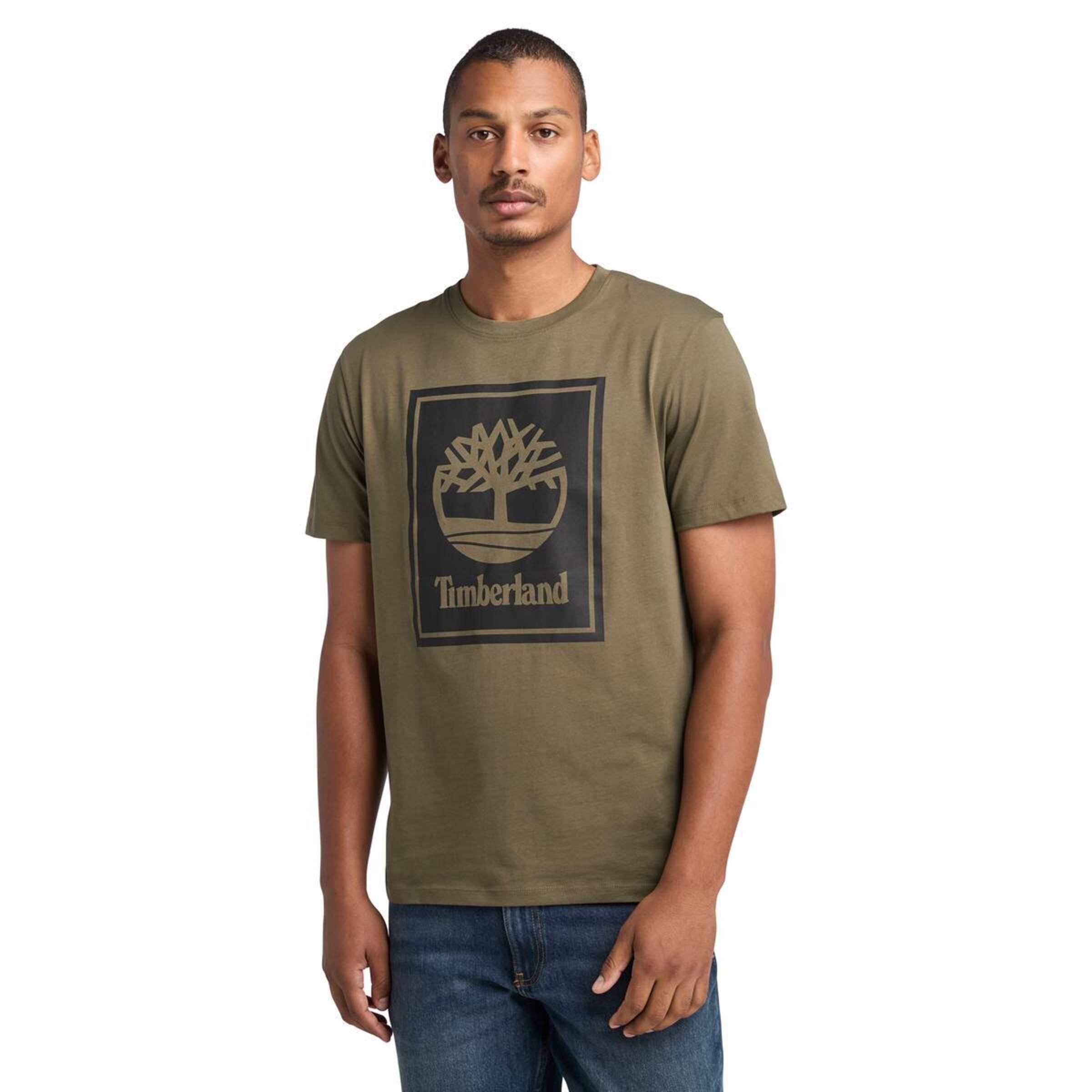 TIMBERLAND Shirt in Green: front