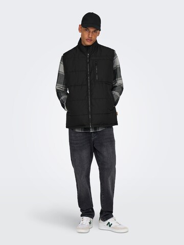 melns Only & Sons Veste 'Jake'