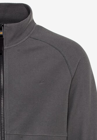 CAMEL ACTIVE Zip-Up Hoodie in Grey