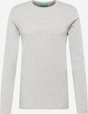 T-Shirt UNITED COLORS OF BENETTON en gris : devant