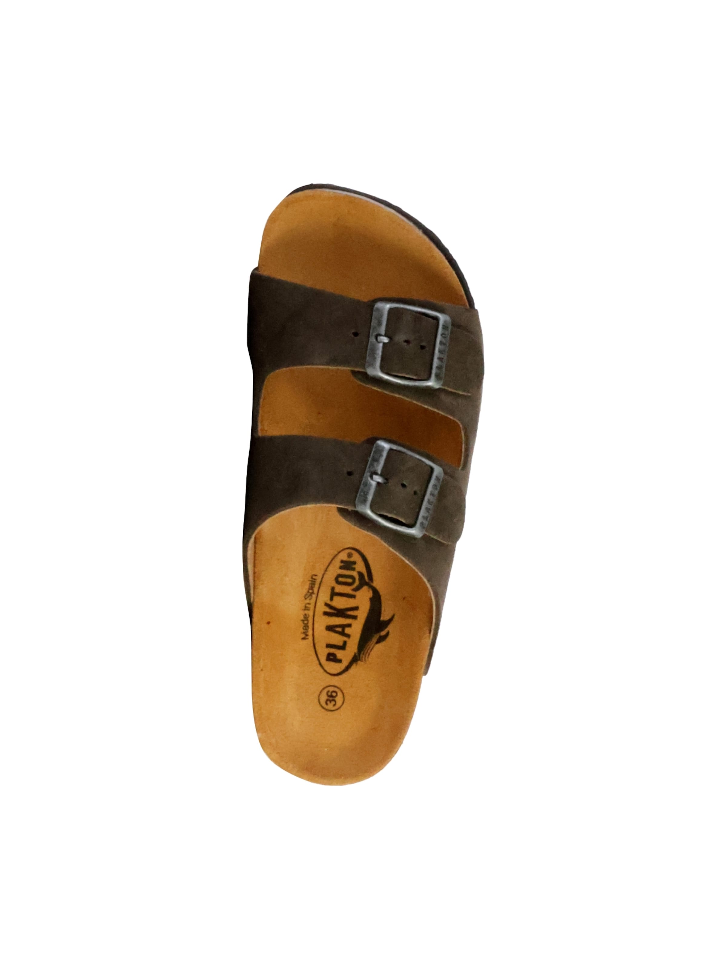 Plakton - Zapatos abiertos en gris