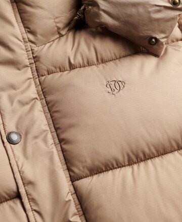 Superdry & Co Winter Jacket 'Premium' in Beige
