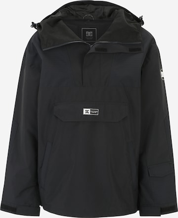 DC Shoes Athletic Jacket in Black: front