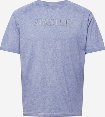 SikSilk T-Shirt in Blau: predná strana