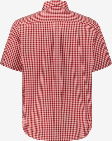 JP1880 Regular fit Button Up Shirt in Red
