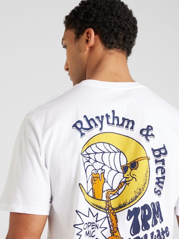 Volcom - Camisa 'RHYTHM 1991' em branco