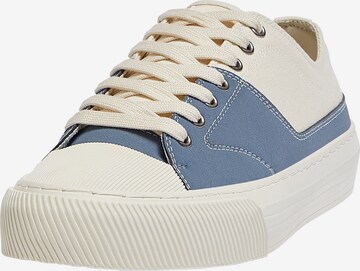 Pull&Bear Låg sneaker i blå: framsida