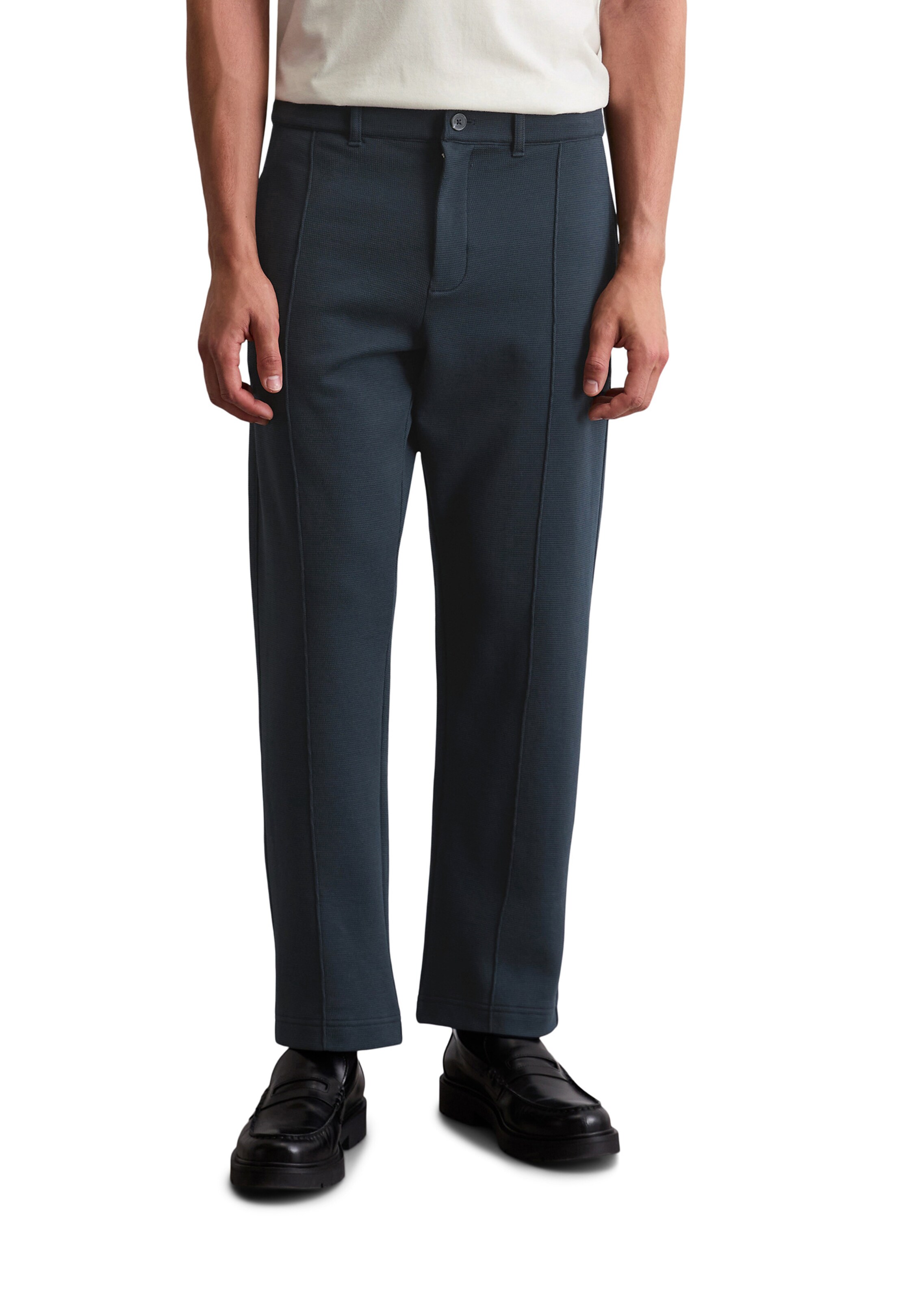 Marc O'Polo Regular Pants in Blue: front