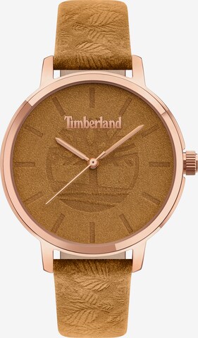 TIMBERLAND Uhr in Brown: front